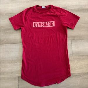 Gymshark Red Crew Neck Tee